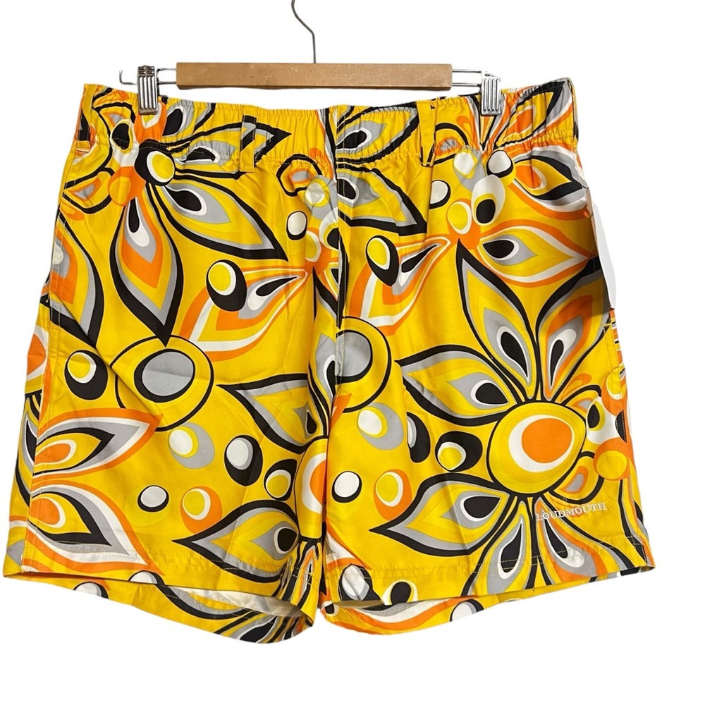 New Mens Loudmouth‎ Printed Hang Ten Golf Shorts